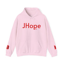 Load image into Gallery viewer, JHope BTS Hoodie | Graphic Red Black White