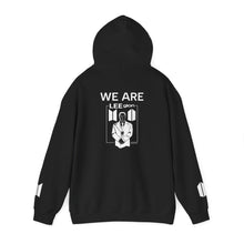 Load image into Gallery viewer, Mr Lee LEEgion BTS Security Guard Illustration Hoodie | Lee Clan Graphic White Print