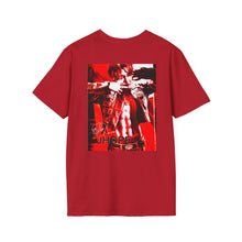 Load image into Gallery viewer, JHope BTS HOTS fan art T-Shirt | White Black Red White
