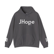 Load image into Gallery viewer, JHope HOTS BTS Hoodie | Graphic White Red Black White
