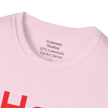 Load image into Gallery viewer, JHope BTS HOTS fan art T-Shirt | Black Red White
