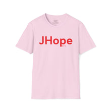 Load image into Gallery viewer, JHope BTS HOTS fan art T-Shirt | Black Red White
