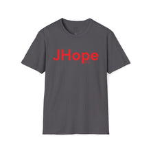 Load image into Gallery viewer, JHope BTS HOTS fan art T-Shirt | Black Red White
