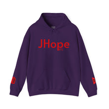 Load image into Gallery viewer, JHope BTS Hoodie | Graphic Red Black White
