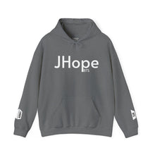 Load image into Gallery viewer, JHope HOTS BTS Hoodie | Graphic White Red Black White
