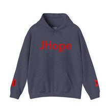 Load image into Gallery viewer, JHope BTS Hoodie | Graphic Red Black White
