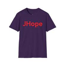 Load image into Gallery viewer, JHope BTS HOTS fan art T-Shirt | Black Red White
