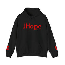 Load image into Gallery viewer, JHope BTS Hoodie | Graphic Red Black White
