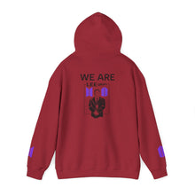 Load image into Gallery viewer, Mr Lee LEEgion BTS Security Guard Illustration Hoodie | Lee Clan Graphic White &amp; Purple Print
