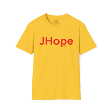 Load image into Gallery viewer, JHope BTS HOTS fan art T-Shirt | Black Red White

