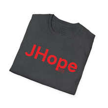 Load image into Gallery viewer, JHope BTS HOTS fan art T-Shirt | Black Red White
