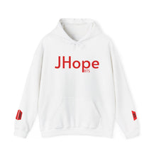 Load image into Gallery viewer, JHope BTS Hoodie | Graphic Red Black White
