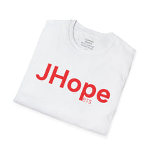 Load image into Gallery viewer, JHope BTS HOTS fan art T-Shirt | Black Red White
