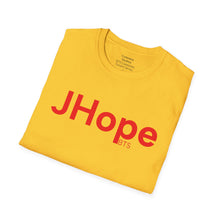Load image into Gallery viewer, JHope BTS HOTS fan art T-Shirt | Black Red White
