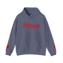 Load image into Gallery viewer, JHope BTS Hoodie | Graphic Red Black White

