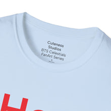 Load image into Gallery viewer, JHope BTS HOTS fan art T-Shirt | Black Red White
