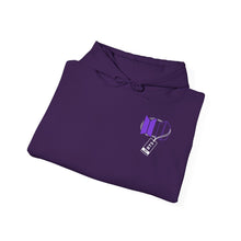 Load image into Gallery viewer, Mr Lee WE ARE LEEgion BTS Hoodie | Graphic White &amp; Purple Print
