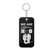 Load image into Gallery viewer, We Are LEEgion Keychain | Mr Lee BTS Bodyguard | Purse | Black
