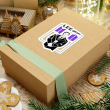 Load image into Gallery viewer, LEEgion Mr Lee Badge 007 Sticker | Kiss-Cut Vinyl Laptop Decal | Purple Logos
