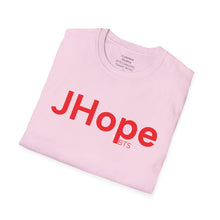 Load image into Gallery viewer, JHope BTS HOTS fan art T-Shirt | Black Red White
