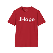 Load image into Gallery viewer, JHope BTS HOTS fan art T-Shirt | White Black Red White
