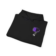 Load image into Gallery viewer, Mr Lee WE ARE LEEgion BTS Hoodie | Graphic White &amp; Purple Print
