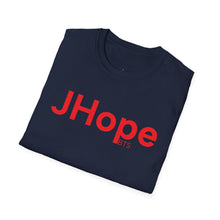 Load image into Gallery viewer, JHope BTS HOTS fan art T-Shirt | Black Red White
