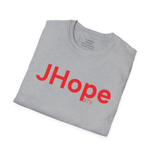 Load image into Gallery viewer, JHope BTS HOTS fan art T-Shirt | Black Red White
